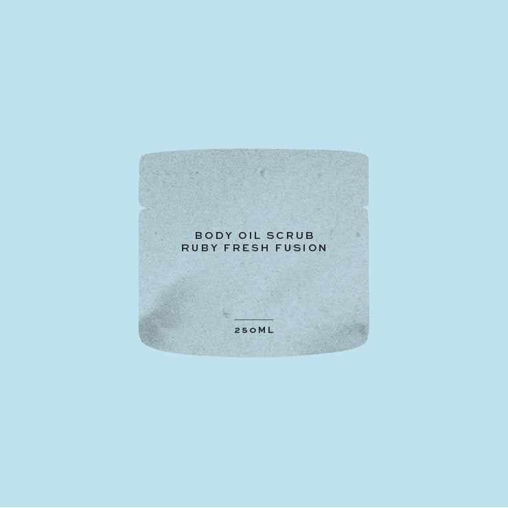 BODY OIL SCRUB RUBY FRESH FUSION