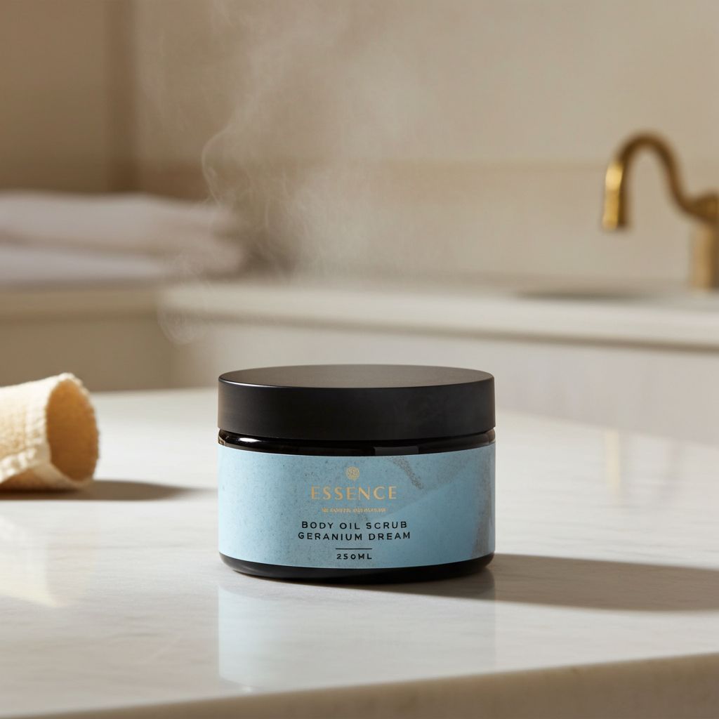 BODY OIL SCRUB GERANIUM DREAM